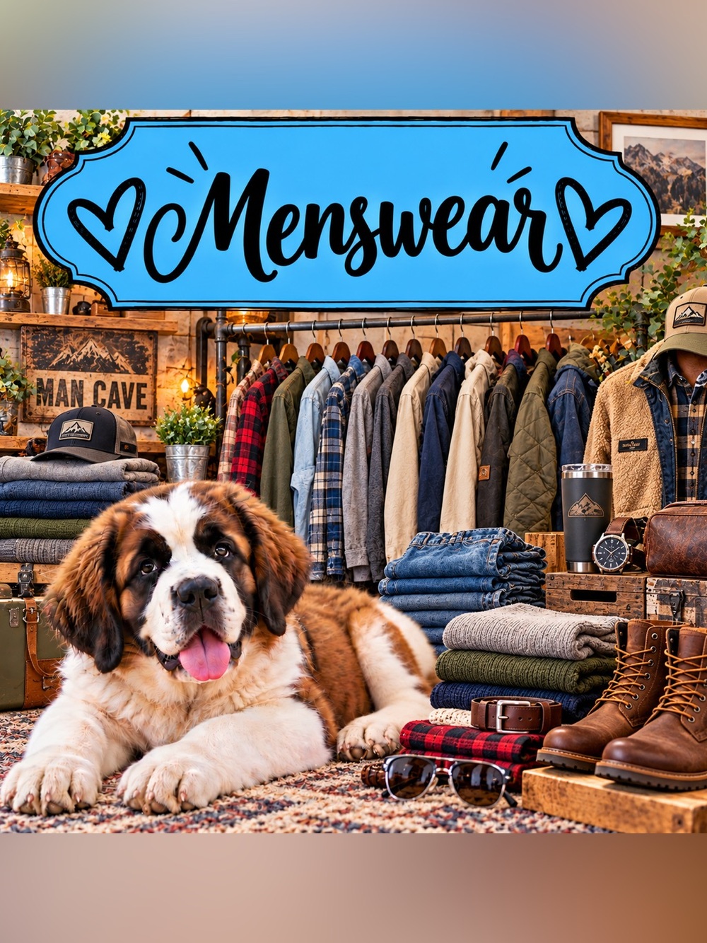 Men’s clothing & shoes